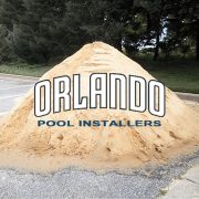 Sand And Above Ground Pool Installation